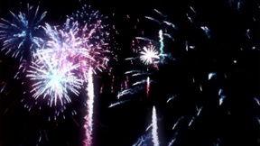 烟花的视频,烟花绽放的视觉盛宴