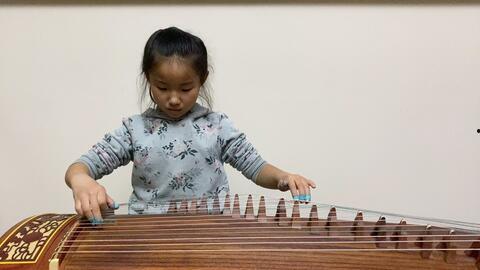 纺织忙古筝视频,穿越时空的音韵之旅