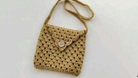 手工编织包包教程视频,跟随教程视频编织个性包包