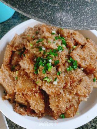 蒸米粉肉的做法视频,传统美味，简单易学的家常菜做法