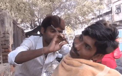 印度理发视频,传统技艺与现代潮流完美融合