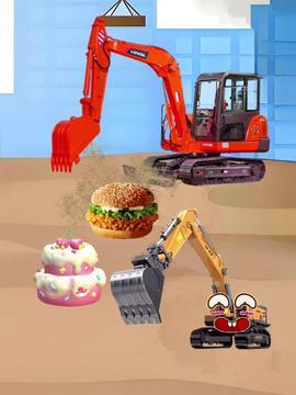 挖土机动画片视频,挖土机动画之旅